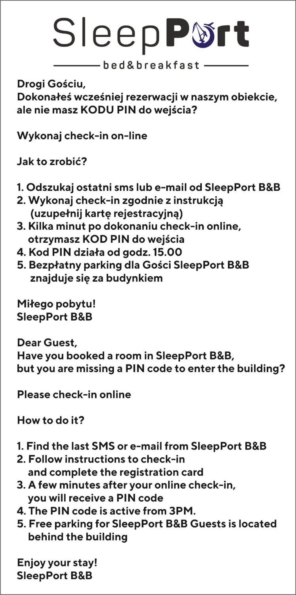 Sleep Port B&B - Bezplatny Parking Gdańsk Extérieur photo